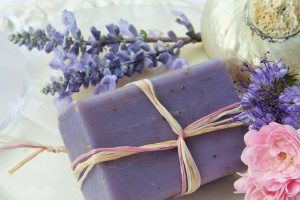 purple soap homemade